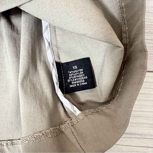 Walter Baker Bennett Tan Canvas Top XS NWT - Picture 7 of 8